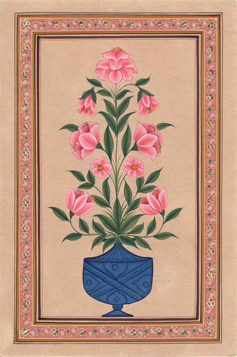 painting miniature flowers  lucy haire blog