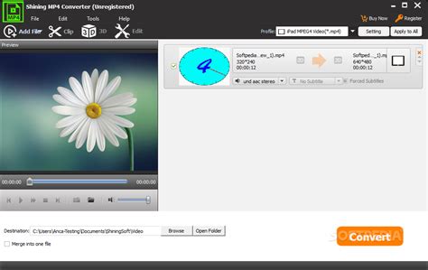 Shining MP4 Converter Download Free (Windows) - 6.6.6.6 | Softpedia