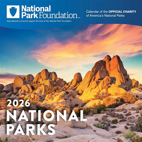 Amazon.com: 2026 National Park Foundation Wall Calendar: 9781464235443
