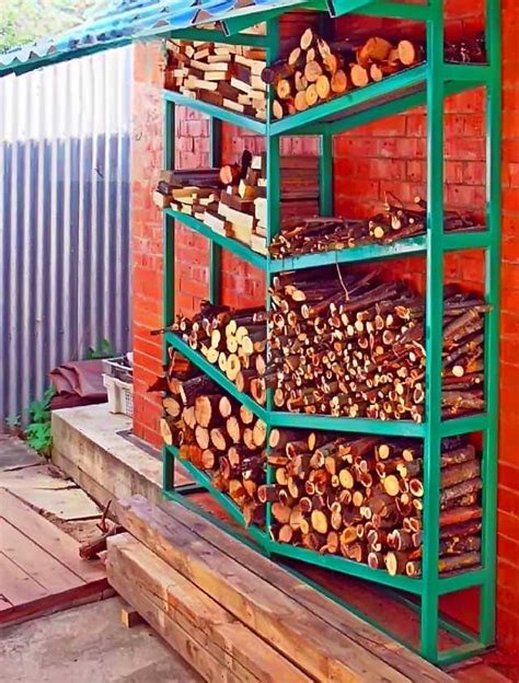 Дровяник своими руками для камина-барбекю на даче + чертеж | DIY - как ...