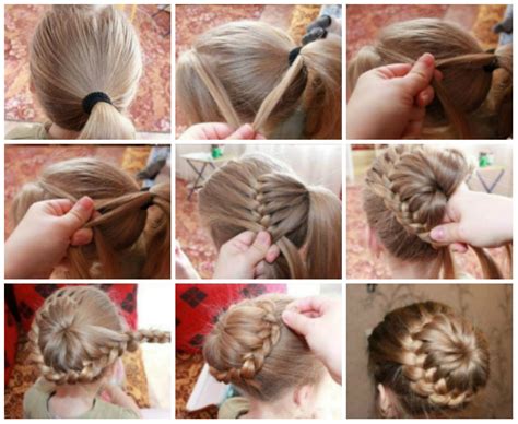 Делаем пучок: 30 пошаговых фото | Hair bun tutorial, Diy hairstyles ...