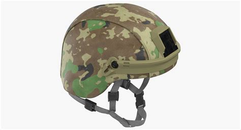 Advanced combat helmet worn 3D model - TurboSquid 1366730