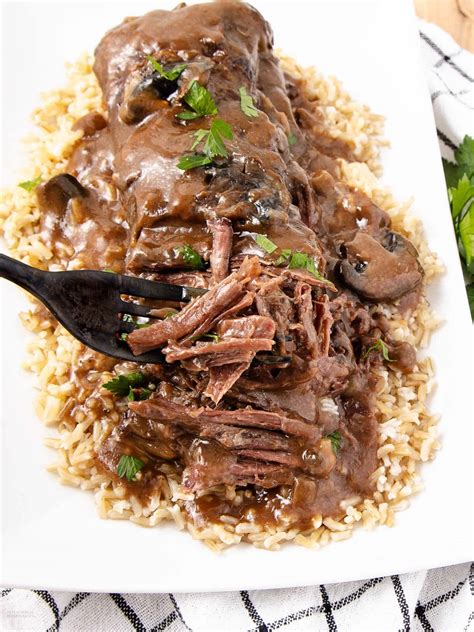 Smothered Beef Skirt Steak Crock Pot Recipe