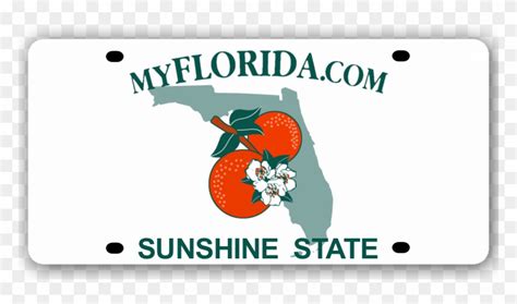 Florida License Plate - Blank Florida License Plate, HD Png Download ...