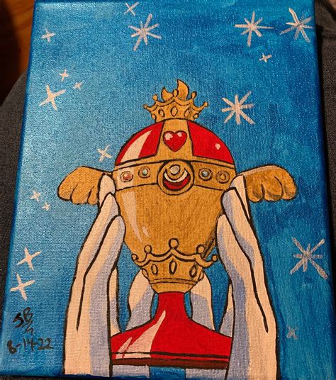 Sailor Moon Holy Grail Painting - Etsy