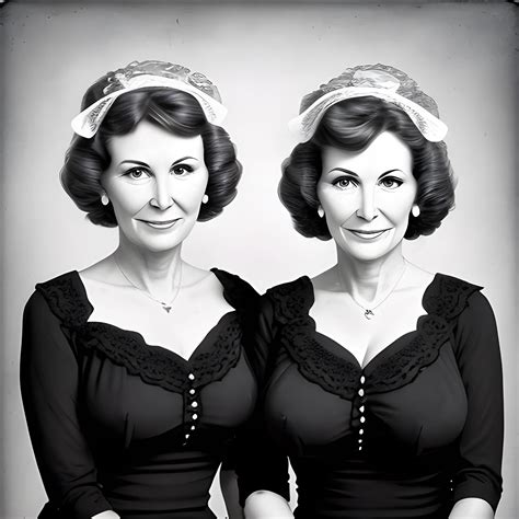 vintage milfs portrait,b&w - Arthub.ai