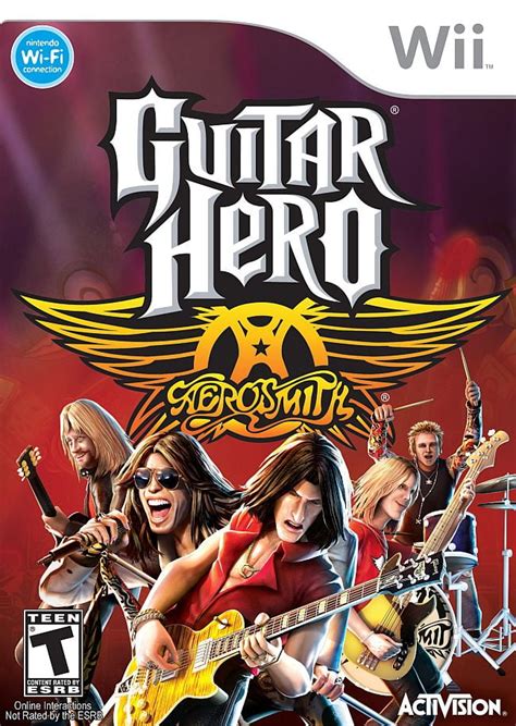 Guitar Hero Aerosmith - Nintendo Wii (Game only) - Walmart.com ...