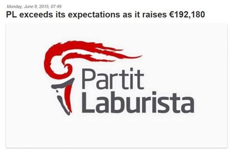 labour party  raising funds daphne caruana galizia
