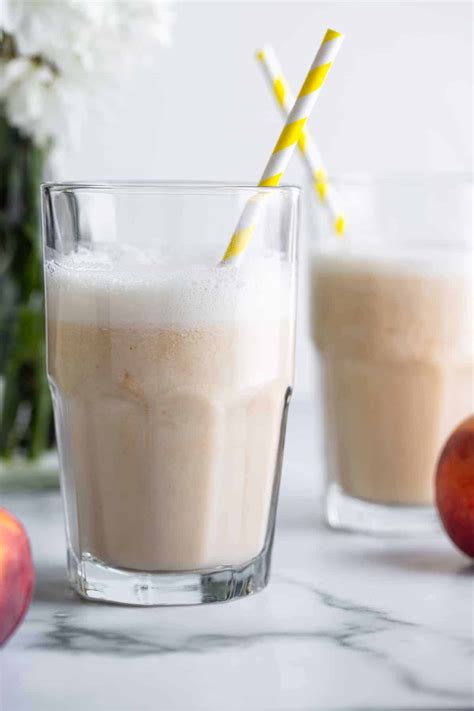 Peach Milk Benefits at Jamie Spinelli blog