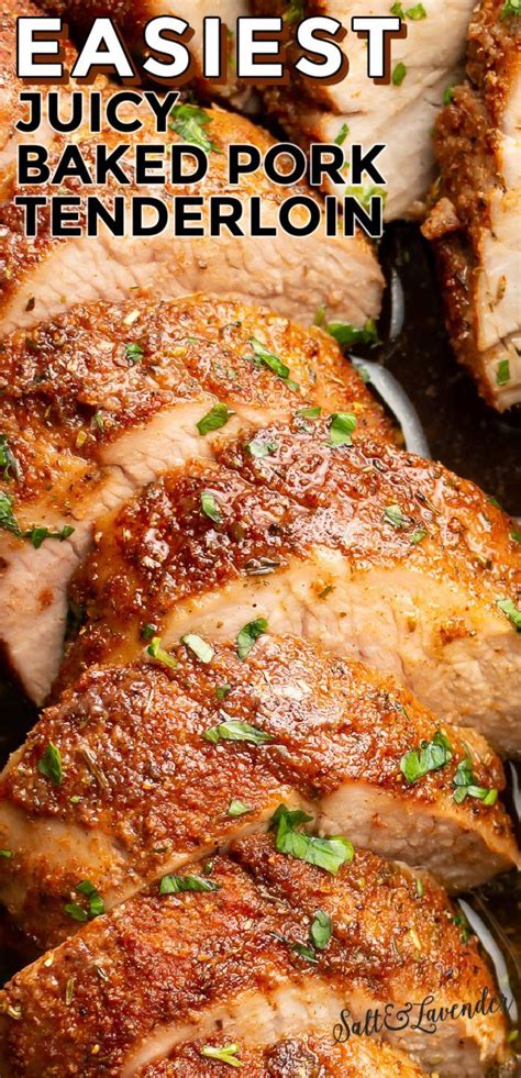 Baked pork tenderloin – Artofit