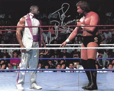 Ted Dibiase "Million Dollar Man" and Virgil signed 8x10 photo - Fanboy ...