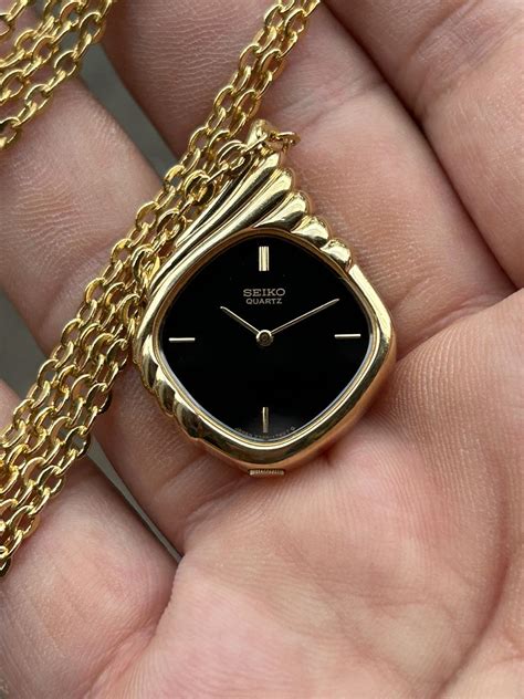Seiko Necklace Quartz Watch 2320-5940 / case no.3N8975 , made in Japan ...