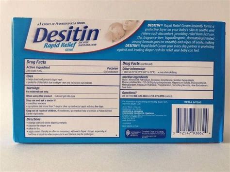 Pomada Desitin Azul Rapid Relief 340 G - R$ 106,00 em Mercado Livre