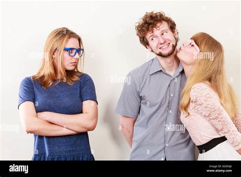 Jelous woman hi-res stock photography and images - Alamy