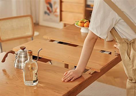 Alma Solid Wood Extendable Table – nichinichi
