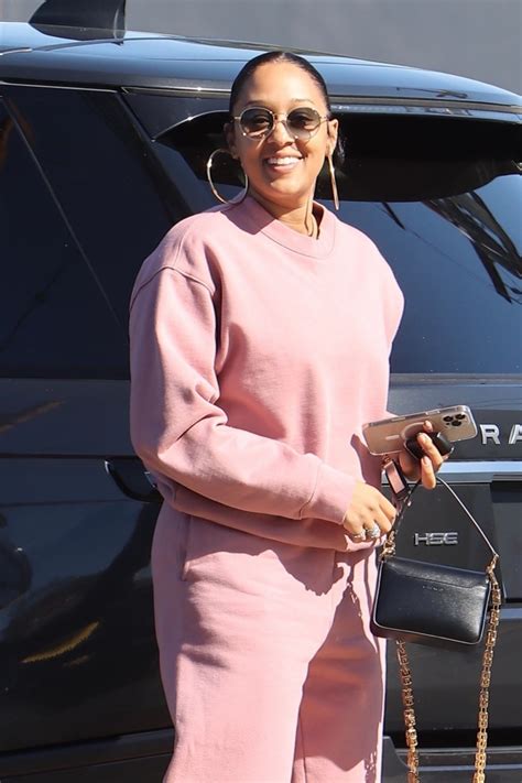 TIA MOWRY Heading to Massage Therapist in Studio City 10/29/2022