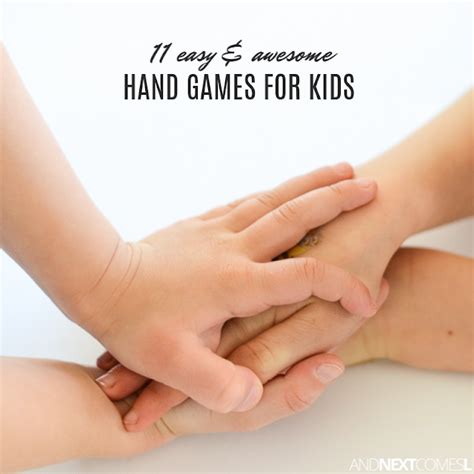 easy hand games  kids     hyperlexia resources