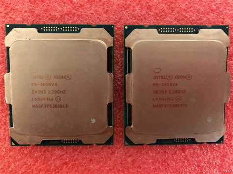 Matched Pair Intel Xeon E5-2690 V4 E5-2680 V4 E5-2660 V4 E5-2650V4 ...