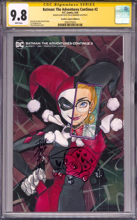 Batman: The Adventures Continue #2 w/ Harley Quinn Remark by Peach