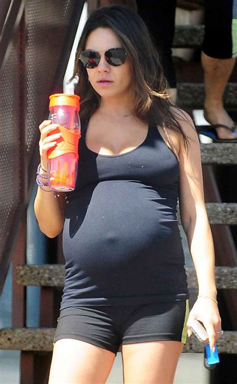 Mila Kunis at Yoga Class on 31st Birthday – Aug. 2015 – celebsla.com