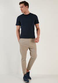 Buratti REGULAR FIT - T-Shirt basic - dark blue/dunkelblau - Zalando.at