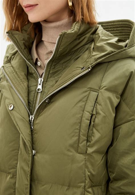 Пуховик United Colors of Benetton, цвет: хаки, RTLAAV139501 — купить в ...