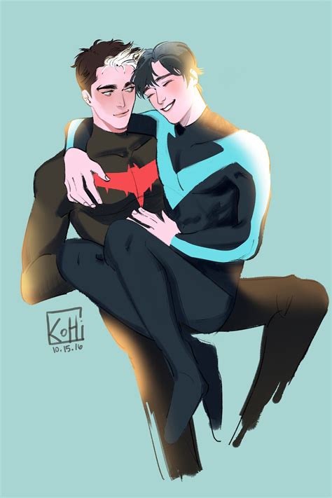 Nightwing sexy gay porn - sourcegagas