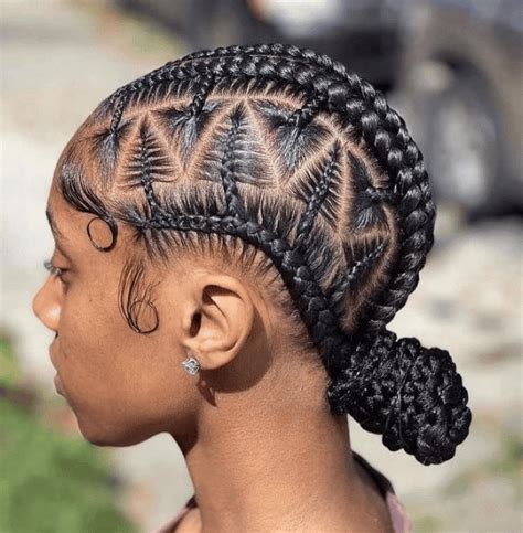 20+ Most Gorgeous Braided Side Bun Hairstyles For Black Hair To Try In ...