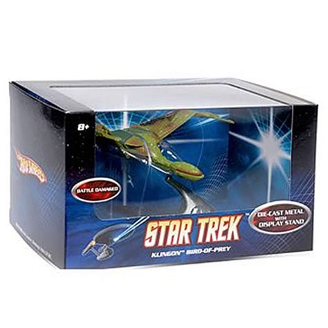 Star Trek Hot Wheels Klingon Bird of Prey Scale Vehicle