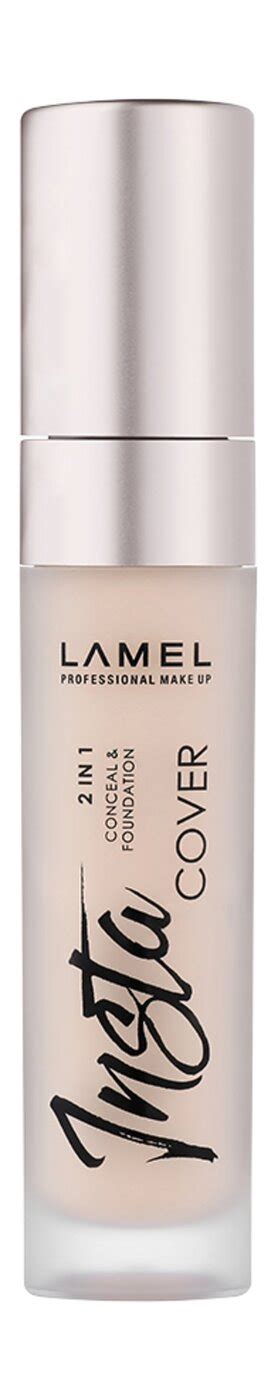 LAMEL PROFESSIONAL Консилер для лица Insta Cover, 8 мл, 401 бежевый ...