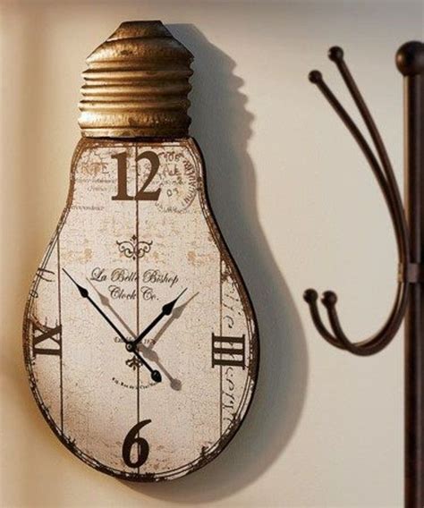 55 kreative Ideen für tolles modernes Wanduhr Design | Wood clock ...