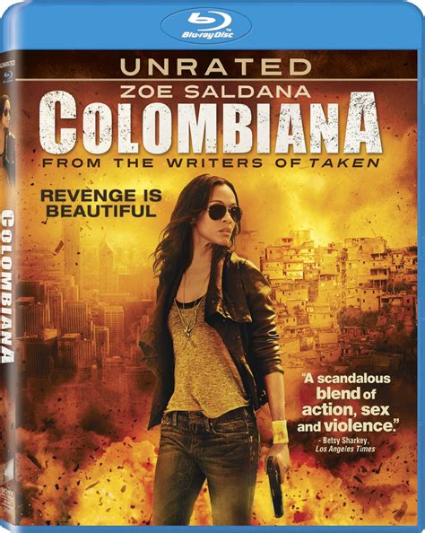 Colombiana Coming in December | Hi-Def Ninja - Blu-ray SteelBooks - Pop