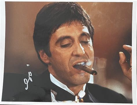 "Al Pacino" 10x8 Autographed Scarface Photo - YourPremierMemorabilia