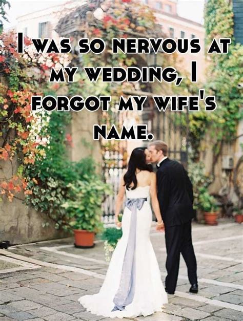 Awkward Wedding Day Confessions - Wtf Gallery | eBaum's World