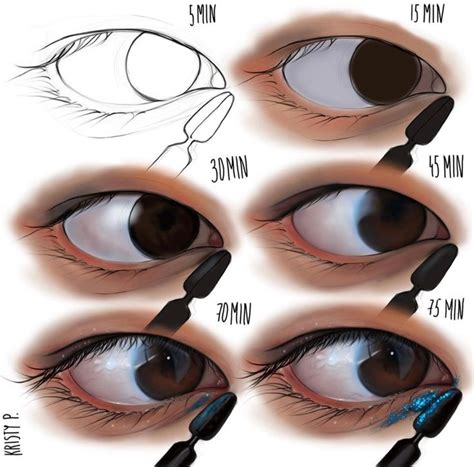 Рисуем глаз | Digital art tutorial, Art drawings sketches pencil, Lps ...