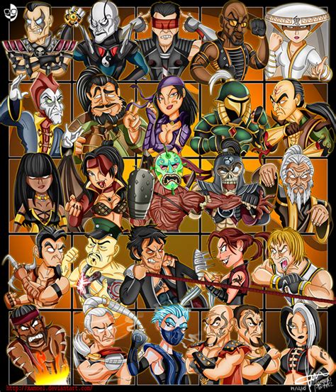 MORTAL KOMBAT & Other FIGHTING GAMES :: Behance