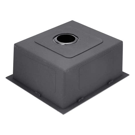 ᐉ Кухонная мойка Kroner (KRP) PVD Schwarze-5050HM D3.0-1.0T215 с сушкой ...