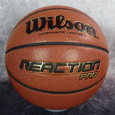 Wilson Reaction Pro. Talla 7. Balón baloncesto cuero composite indoor ...