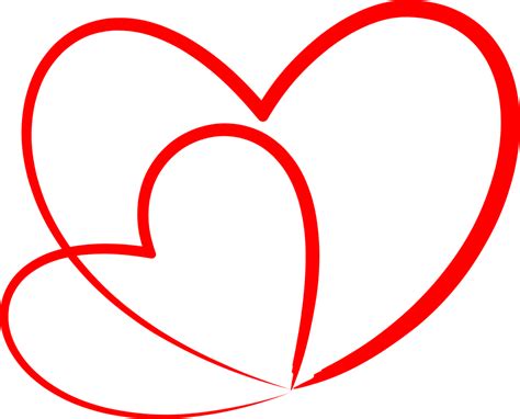 red heart couple  art love  png
