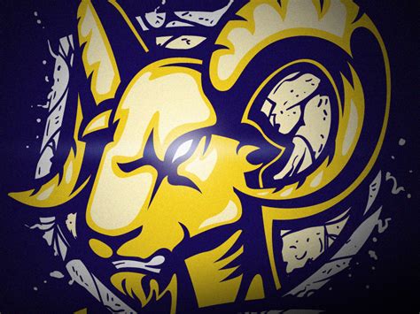 Rams by Ken Osh Tan on Dribbble