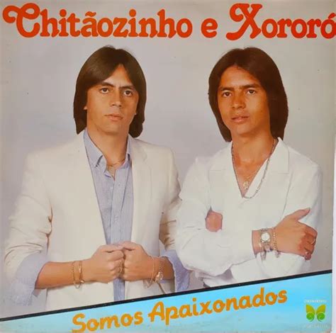 Chitãozinho E Xororó Cabelo Antigo - Lp Chitãozinho & Xororó Somos Apaixonados 1982 Fio De Cabelo | MercadoLivre