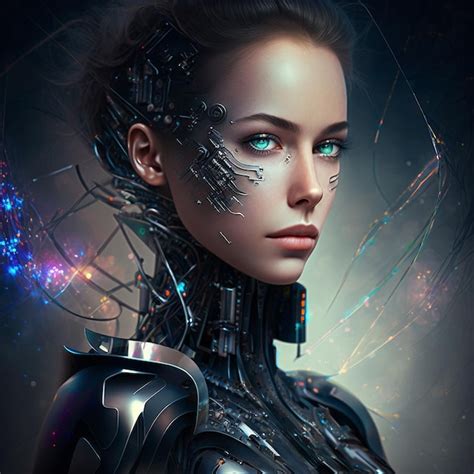 premium photo cyber girl ideas