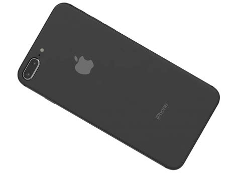 Apple iPhone 8 Plus Space Gray - 3D Model by Rever_Art