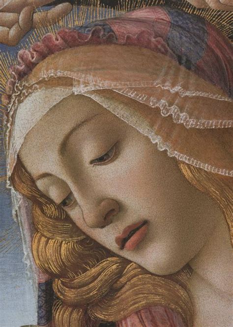 Madonna del Magnificat (detail), Botticelli, 1481 | Art, Sandro ...