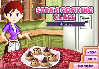 Cozinha Da Sara Jogo - Culinária da Sara: Macarons | Total Games - Jogos Online Grátis