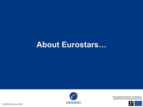 PPT - Eurostars Programme: Funding for R&D-SMEs PowerPoint Presentation