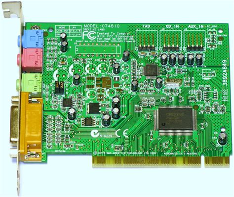 Creative Sound Blaster PCI 128, CT4810 « Музей мультимедийного IBM PC ...