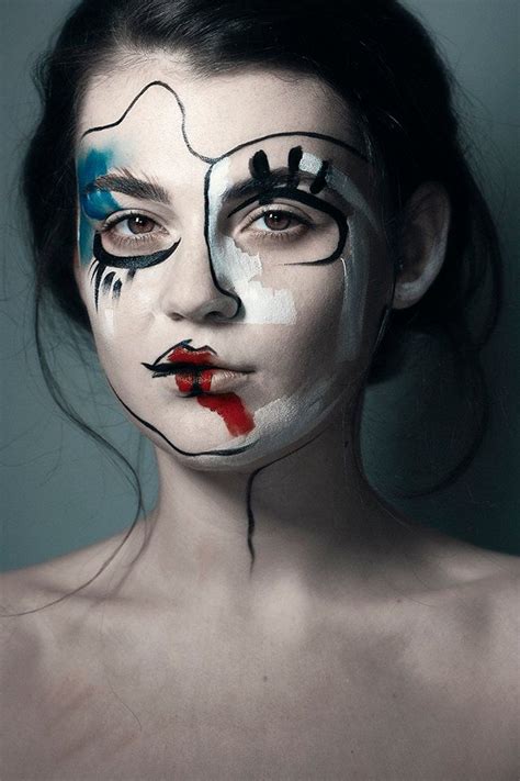 editorial, avant garde make up | Раскрашенные лица, Макияж для обложки ...