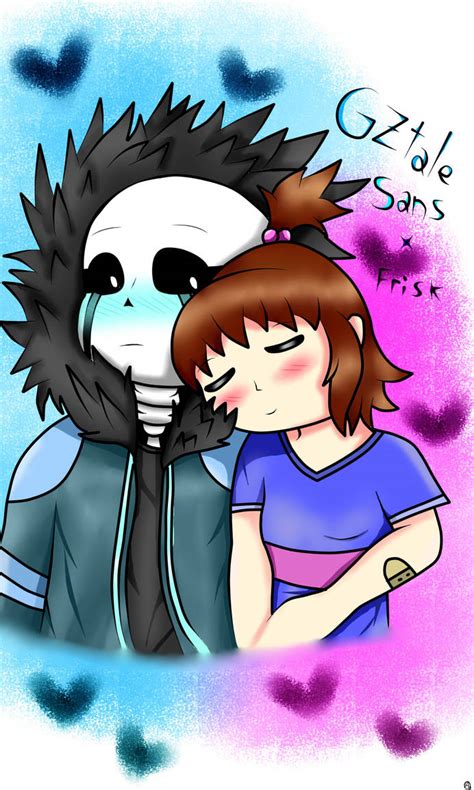 GZtale Sans x Frisk by Usser-Chan on DeviantArt