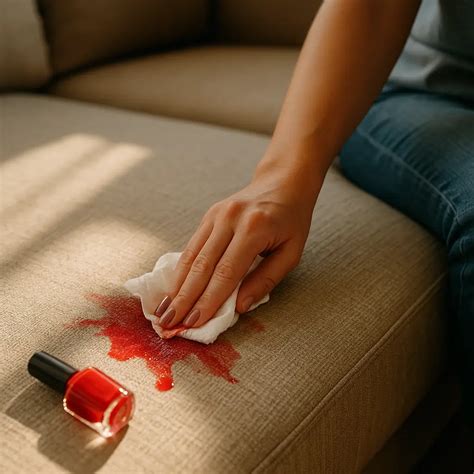 Tirar Esmalte De Tecido - Como tirar esmalte do sofá de tecido e couro